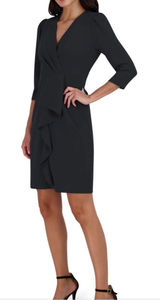 Julia Jordan Black Dress Size 10 NWT Photo 0