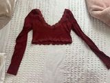 Long Sleeve Crop Top Photo 0