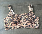 Steve Madden Women's Animal Print Padded Bra Size Large Photo 0