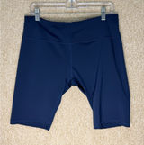 Imperfect Biker Shorts Athletic Yoga Cycling Shorts no side pockets‎ 31" waist Photo 0