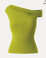 OGL Move Sprout Green Asymmetrical One Shoulder Brami Tank Top Size XS New NWT Photo 0