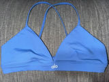 ALO yoga splendor bra crystal clear blue size Large Photo 0