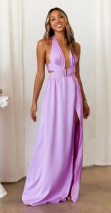 Hello Molly Lilac Maxi Dress Dear Emilia Cinderella Photo 0