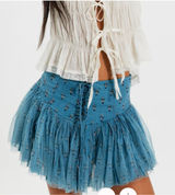 Free People FP One Blossom Mini Skort Medium Photo 0