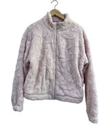 Gilly Hicks Pink Bow‎ Sherpa Full Zip Jacket Cozy Fleece Soft Girl Size M NWT Photo 0