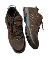 The North Face Storm III Waterproof Hiking Shoes Size 11 Women Brown Blue Tie Photo 0