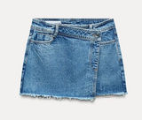 ZARA Jean Skirt Denim Photo 0