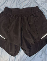 Black Lululemon Shorts 4" Hotty Hot Photo 0