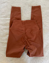 Crop shop boutique High Waist Rust Brown Leggings Photo 0