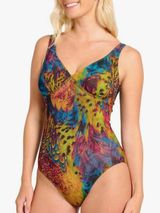 KINIKI Amalfi Tan Through Support Top Swimsuit Swimwear 10 Photo 0