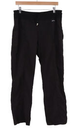 Grey's Anatomy Scrub Pants Womens M Active Black Straight Leg Drawstring Photo 0