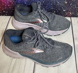 Brooks Adrenaline GTS 21 Running Shoes Grey/Lilac Women Sz 8.5 D‎ Indoor/Outdoor Photo 0