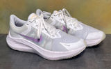 Nike Air Zoom Winflo 8 Women's Grey / White / Violet Sneakers Size 9 Photo 0