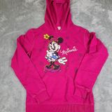 Vintage Minnie Mouse Hoodie Sweatshirt‎ Y2K Disney Store Women’s XS Red Vtg 2000 Photo 0