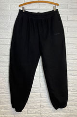 Comfrt black signature‎ sweatpants embroidered logo size XL casual loungewear Photo 0