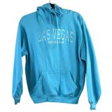 Pacific & Co‎ Hoodie Sz Sm Blue Las Vegas Nevada Embroidered Sweatshirt Photo 0
