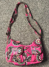 Vera Bradley Pink Floral Shoulder Bag Photo 0