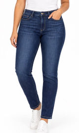 Judy Blue high rise dark wash skinny jeans size 11/30 Photo 0
