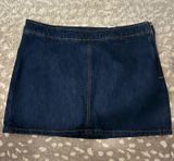 ZARA Denim Skirt Mini Photo 0