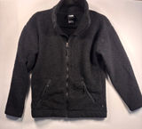 The North Face Womens Black Sherpa‎ Fleece Full Zip Jacket Small NF0A4P8L Photo 0