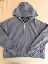 Vuori blue half zip hoodie sweatshirt medium Photo 0