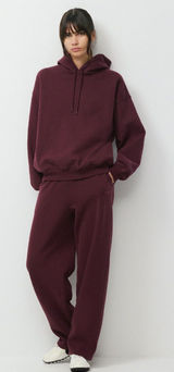Aritzia Women's Boyfriend Fleece Hoodie & Sweatpants Set size XS Photo 0