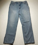 Abercrombie & Fitch 90s Straight Ultra High Rise Jeans Women’s Light Wash Photo 0