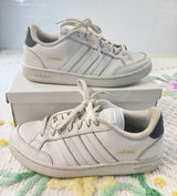 Adidas Grand Court Base Sneakers White Athletic Shoes‎ Women's Size 9 Photo 0