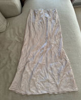 Babaton Slip Satin Midi Skirt Aritzia Photo 0