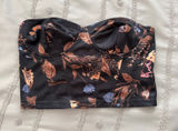 Floral crop top Photo 0