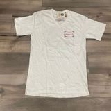 Pressbox University of Alabama crimson tide v neck women’s T-shirt short sleeve white Photo 0