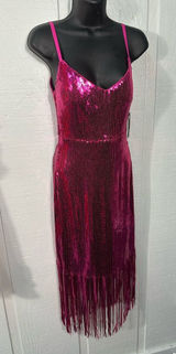 GUESS Women's Pink Sequined Dress Size 0 NWT Photo 0