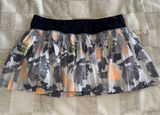 Lululemon Pleat to Street Skirt II "Mini Art‎ Pop White Multi / Black” size 10 Photo 0