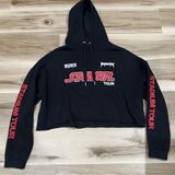 Justin Bieber Purpose Stadium Tour Crop Top Hoodie Women’s Large Photo 0