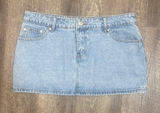 Edikted Micro Denim Skirt Photo 0