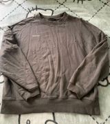 White Fox Boutique Grey Crewneck Photo 0