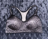 PINK Yoga leopard-print bra M Photo 0