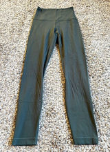 Lululemon Women's Wunder Under High-Rise Ankle Leggings Green size 2 Nylon Photo 0