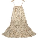 WeWoreWhat Smocked Midi Dress Ditsy‎ Daisies Ivory Multi Womens Size M New Photo 0