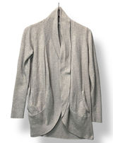 Barefoot‎ Dreams Women Cardigan M CozyChic Lite Beige Open Front Minimalist Soft Photo 0