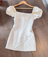 Cinq à Sept Havana Puff-Sleeve‎ Mini Dress Size 0 Photo 0