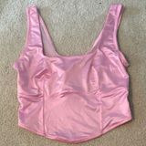 Pink Satin Tank Top Size XL Photo 0