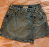Free People Jean Skirt Photo 0