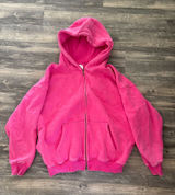 Oversized zip up Pink Size M Photo 0