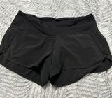 Black Speed Up Shorts 2.5” Photo 0
