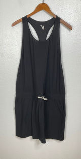 Vuori Womens Black Racerback Performance Dress Drawstring Waist XL VW341 Photo 0