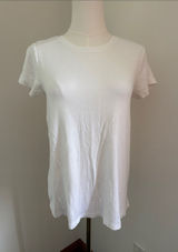 Oh Baby by Motherhood White Short Sleeve Crew Tee Photo 0