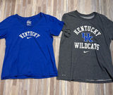Nike University of Kentucky T-Shirt Duo, Royal Blue & Gray, Women’s Large Photo 0