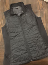 Eddie Bauer Womens Fleece Hybrid Vest Large Lightweight Hiking Outdoor Puffy Photo 0