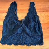 Women’s Buckle Daytrip Black Lace Bralette Sexy Festival Size Small Photo 0